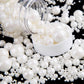 Sentovac White Pearl Sugar Sprinkles Edible Cake Decorating Pearl Candy Sprinkles Cookie Cake Cupcake Topper Baking Decorations Halloween Christmas Valentines Wedding Supplies