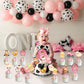 Pink Farm Animal Cake Decoration Farm Animal Cake Topper For Girls Farm Animal Theme Birthday Party Cupcake Topper Cow Cake Deco