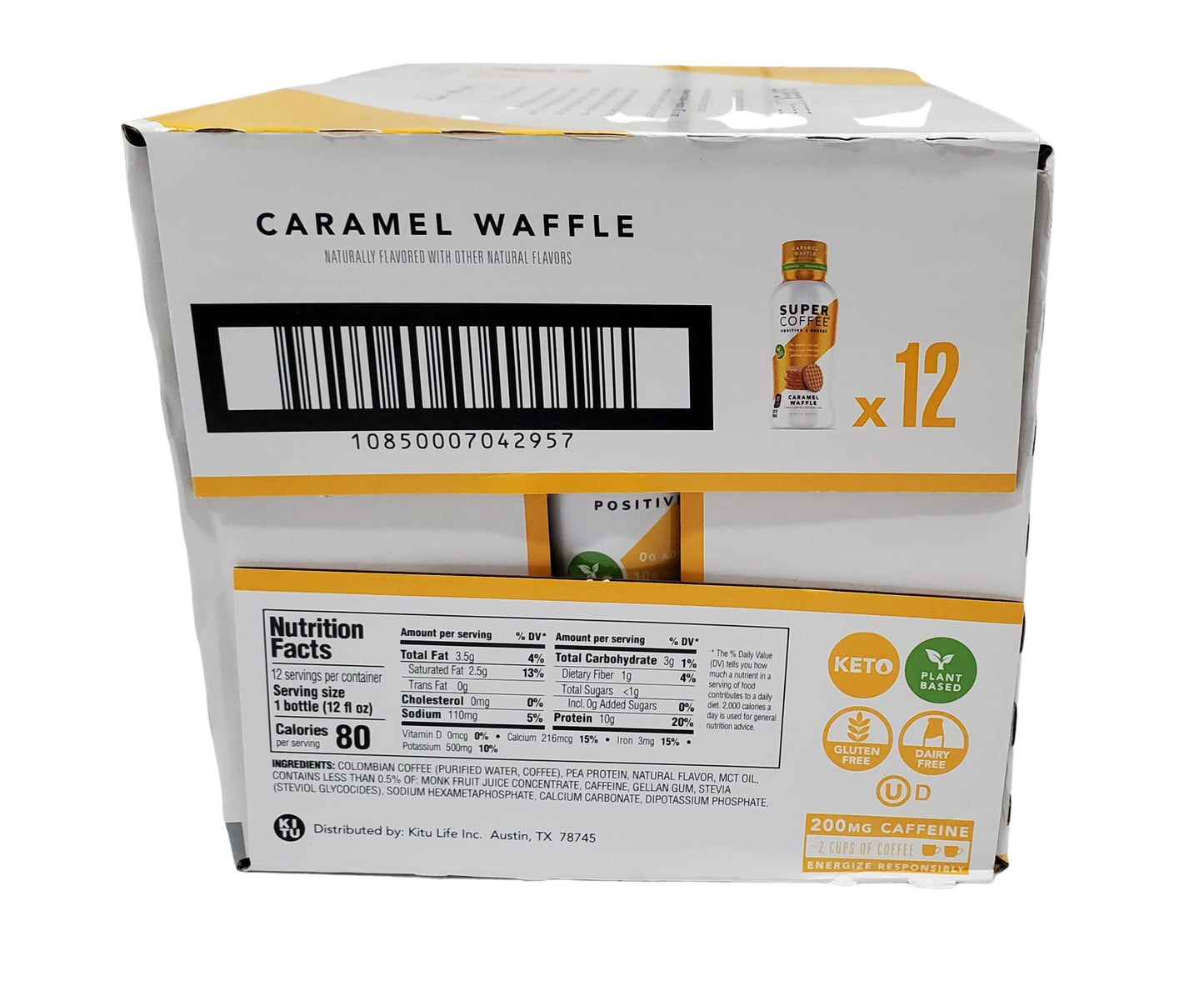 Kitu Super Coff Crml Wff ( 12 X 12 Oz   )