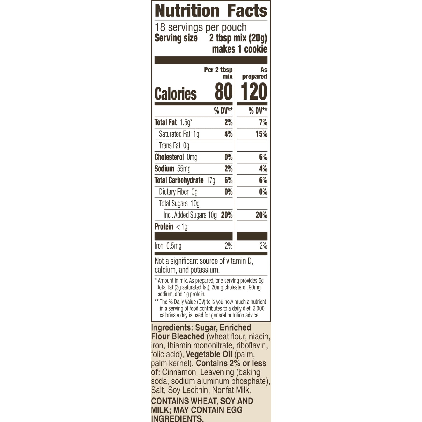 Betty Crocker Cinnamon Toast Crunch Cookie Mix, Made with Cinnadust, 12.6 oz