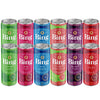 Bing Energizing Juice Beverage Variety Pack – 12 Fl Oz (Pack of 12) – Low Calorie, Vegan, Gluten & Dairy Free, 5 B-Vitamins & Ginseng