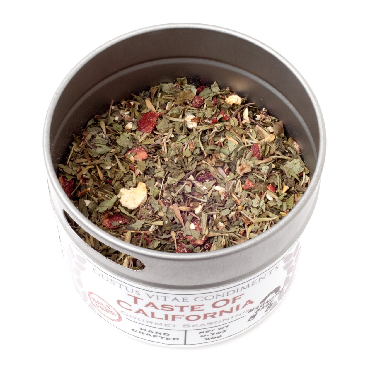 Salt-Free Gourmet Seasoning Collection  Non-Gmo  6 Magnetic Tins  Small Batch Spice Blends