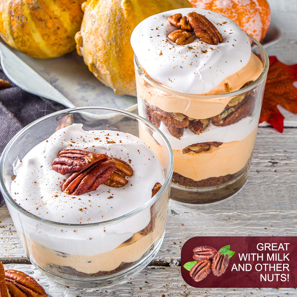 Two Pounds Of Pecans Raw, Whole, Shelled, Raw, Natural, No Preservatives Added, Non-Gmo, No Ppo, 100% Natural We Got Nuts