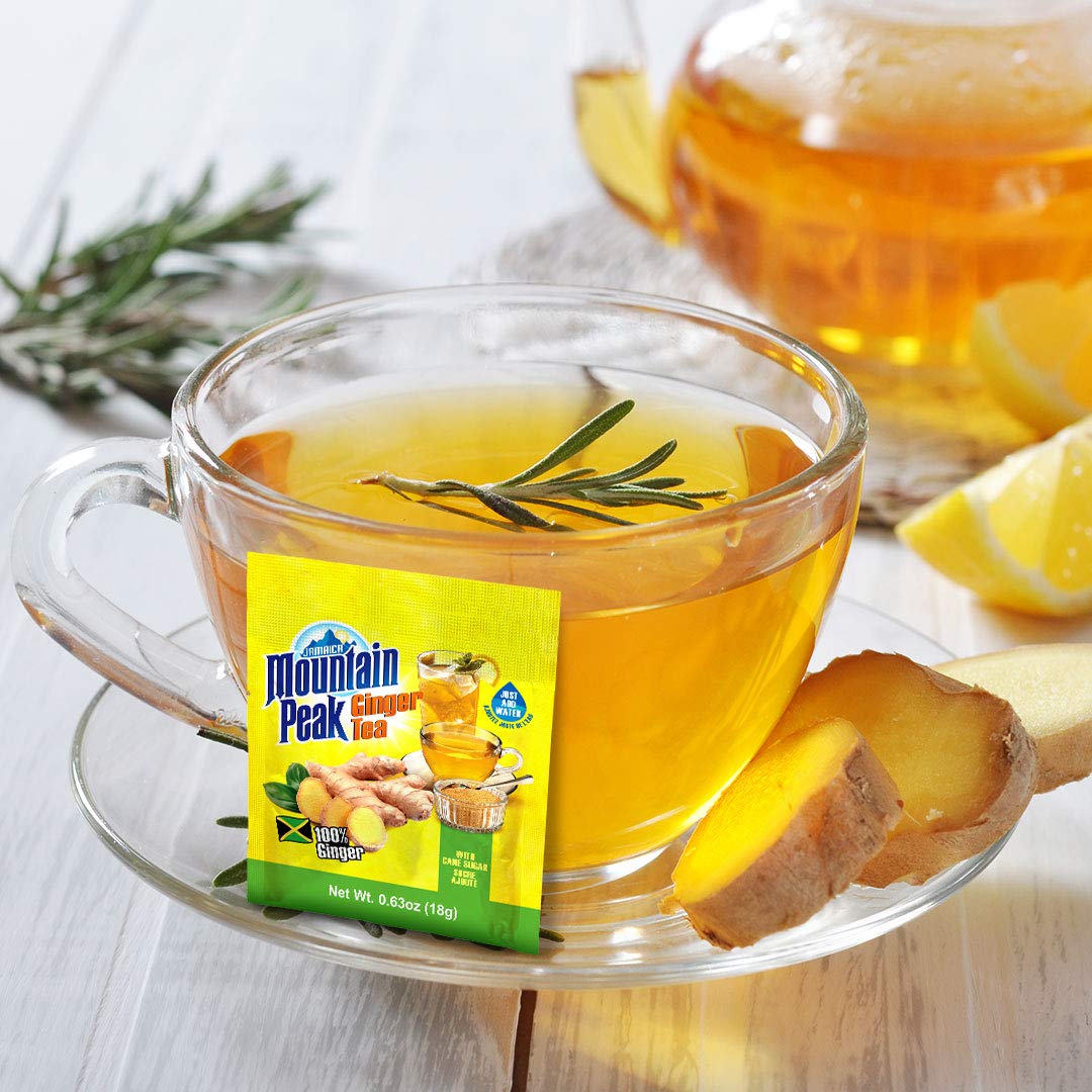 Jamaica Mountain Peak Ginger Instant Tea 10 Sachets