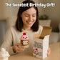 Happy Birthday Cupcake Crochet With 30 Birthday Cards | Funny Gift Idea For Women For 16Th, 21St, 17 Year Old, 30Th Birthdays | Cute Bday Party Decor For Her, Friends, Teens, Coworkers, Sister, Bestie