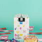 Celebration Love Shower Gift Box By Send A Cake Music Gift With 20 Foil-Wrapped Caramels & 3 Rainbow Sprinkle Crispy Cake – Ready-To-Gift, No Assembly, Birthday, Anniversary, Or Celebration Gift For Women, Men & Kids