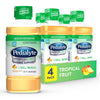 Pedialyte AdvancedCare Electrolyte Solution Has PreActivPrebiotics | Hydration Drink | Tropical Fruit, 1 Liter, Pack of 4