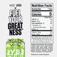 RYSE Fuel Energy Drink - Sour Punch Green Apple - Sugar Free & Vegan - 200mg Caffeine - 16 fl oz Cans (12-Pack)