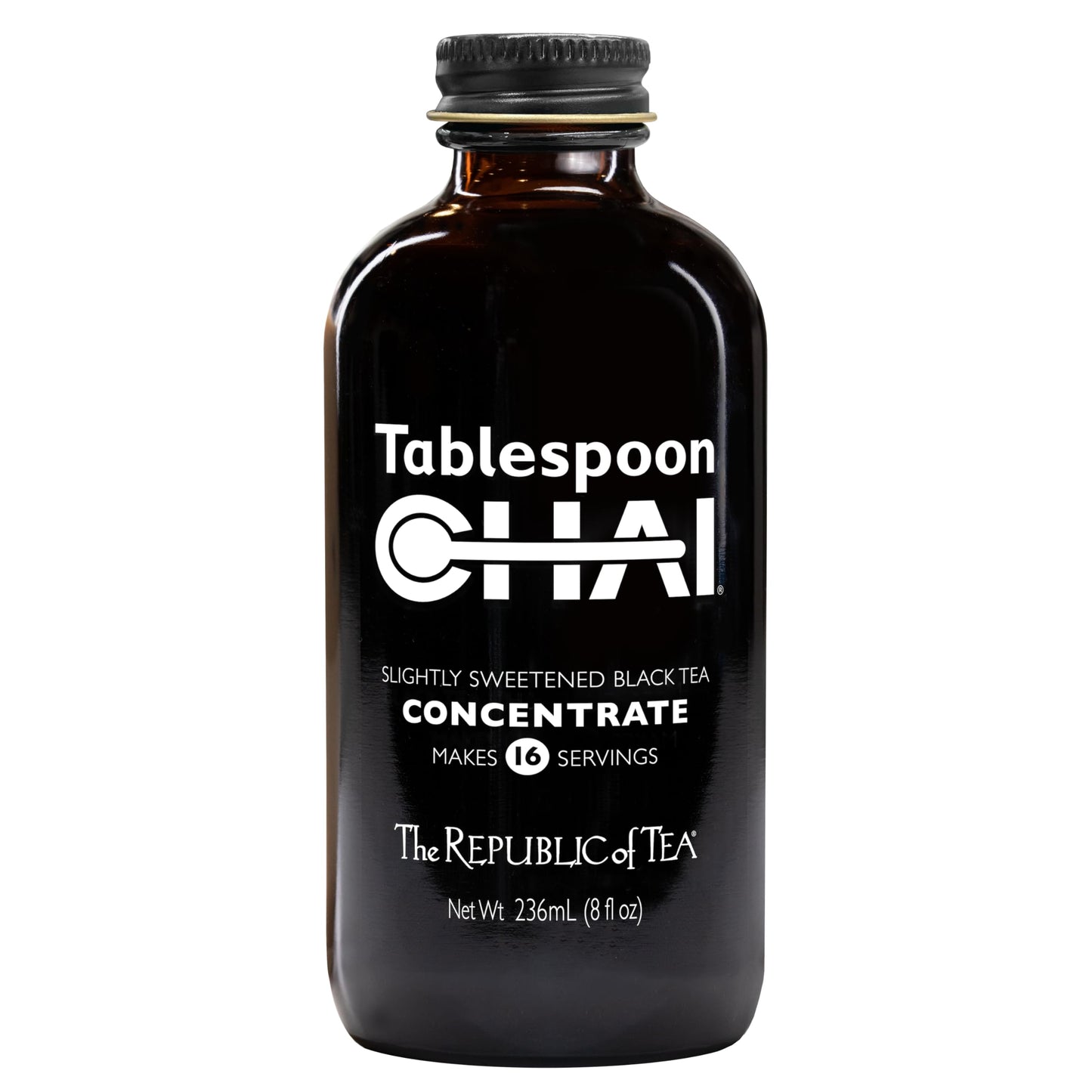 The Republic Of Tea – Tablespoon Chai, Black Tea Chai Concentrate, 8 Fl Oz -16 Servings