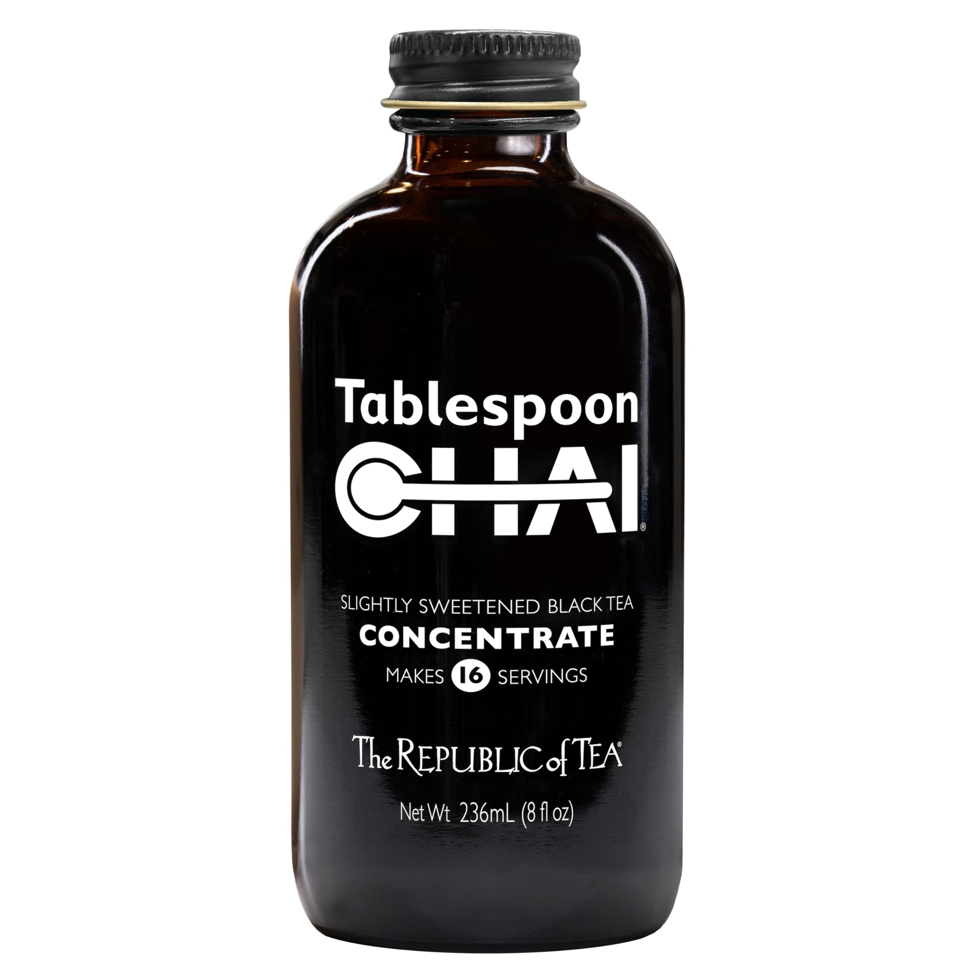 The Republic Of Tea – Tablespoon Chai, Black Tea Chai Concentrate, 8 Fl Oz -16 Servings