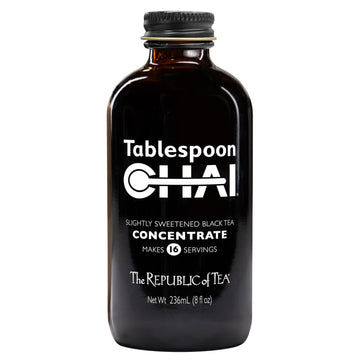 The Republic Of Tea – Tablespoon Chai, Black Tea Chai Concentrate, 8 Fl Oz -16 Servings