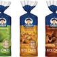 Quaker Rice Cakes Variety Bundle - Pack Of 3 Flavors, Chocolate Crunch, Apple Cinnamon, Caramel Corn