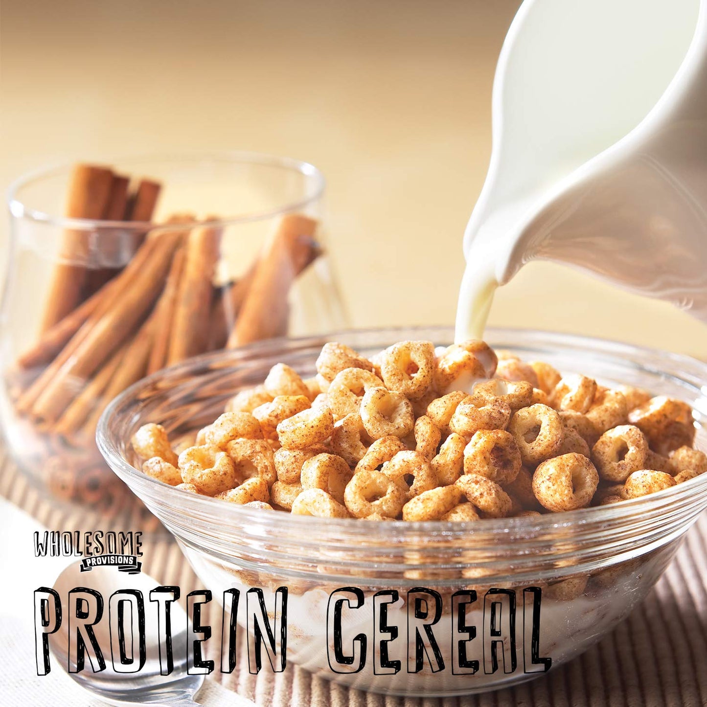 3 Pack Protein Cereal, Low Carb Cereal, High Protein Cereal, 15g Protein, 6g Net Carbs, High Performance Cereal, Macro-Controlle