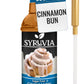 Syruvia Sugar-Free Cinnamon Bun Coffee Syrup - 25.4 fl oz Premium Coffee Flavoring Syrup - 0 Calorie- Kosher Coffee Syrups, Glut