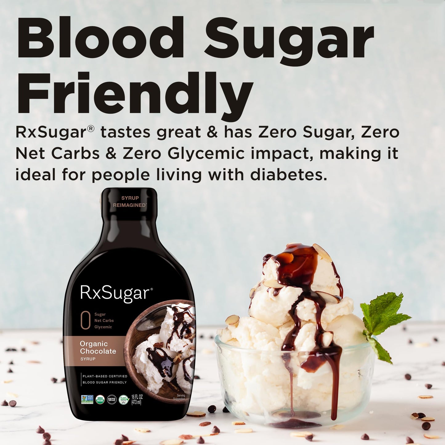 RxSugar Chocolate Pancake Syrup