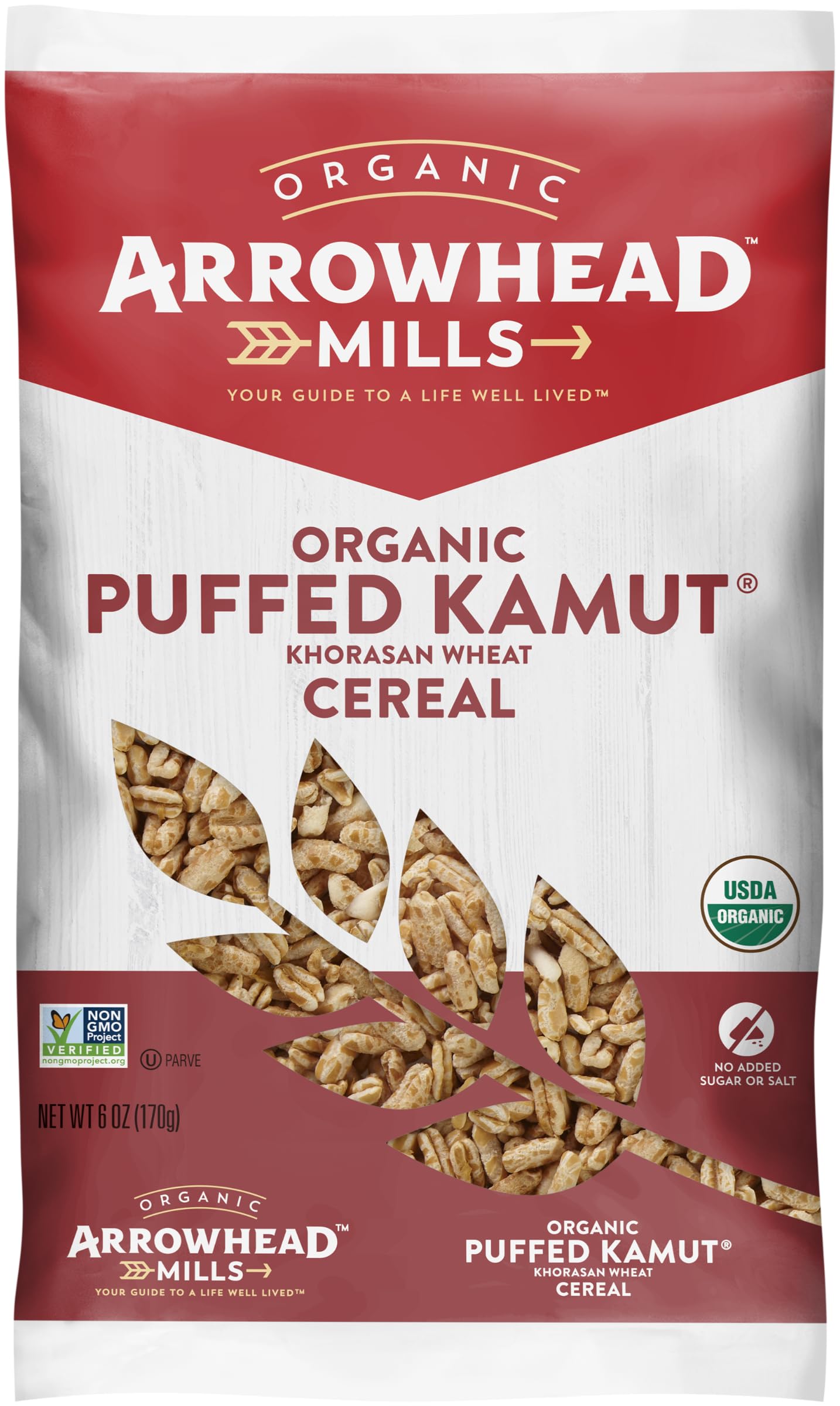 Arrowhead Mills Organic Puffed Kamut Cereal, 6 Oz