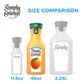 Simply Orange Juice with Calcium Bottle, 46 fl oz