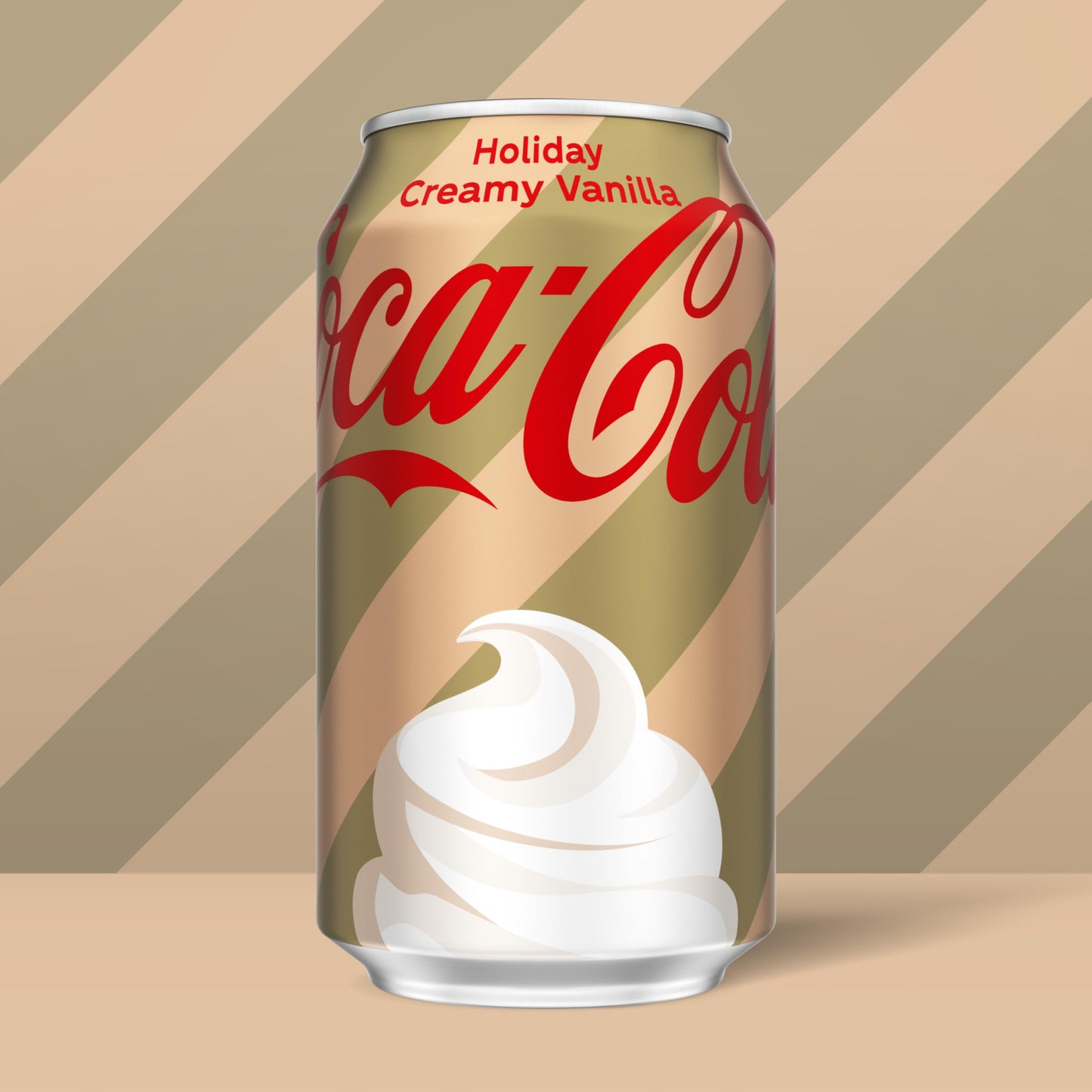 Coca-Cola Holiday Creamy Vanilla Fridge Pack Cans  12 fl oz  12 Pack