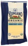Rumiano Organic Monterey Jack Cheese, Sliced, 6 oz