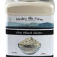 Vital Wheat Gluten By Medley Hills Farm 1.5 lbs. in Reusable Container - High in Protein - Vegan - Non GMO - Keto Friendly - Make Seitan - Great Vital Wheat Gluten for Bread Making