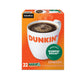 Dunkin Donuts Decaf Medium Roast Coffee K-Cup Pods, 22 Count, Coffee Flavor