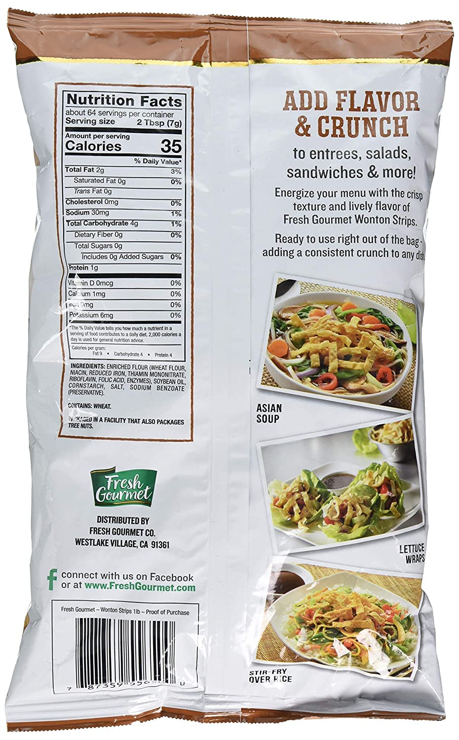 Fresh Gourmet Variety Pack Salad Toppings (Crispy Jalapenos + Wonton Strips)