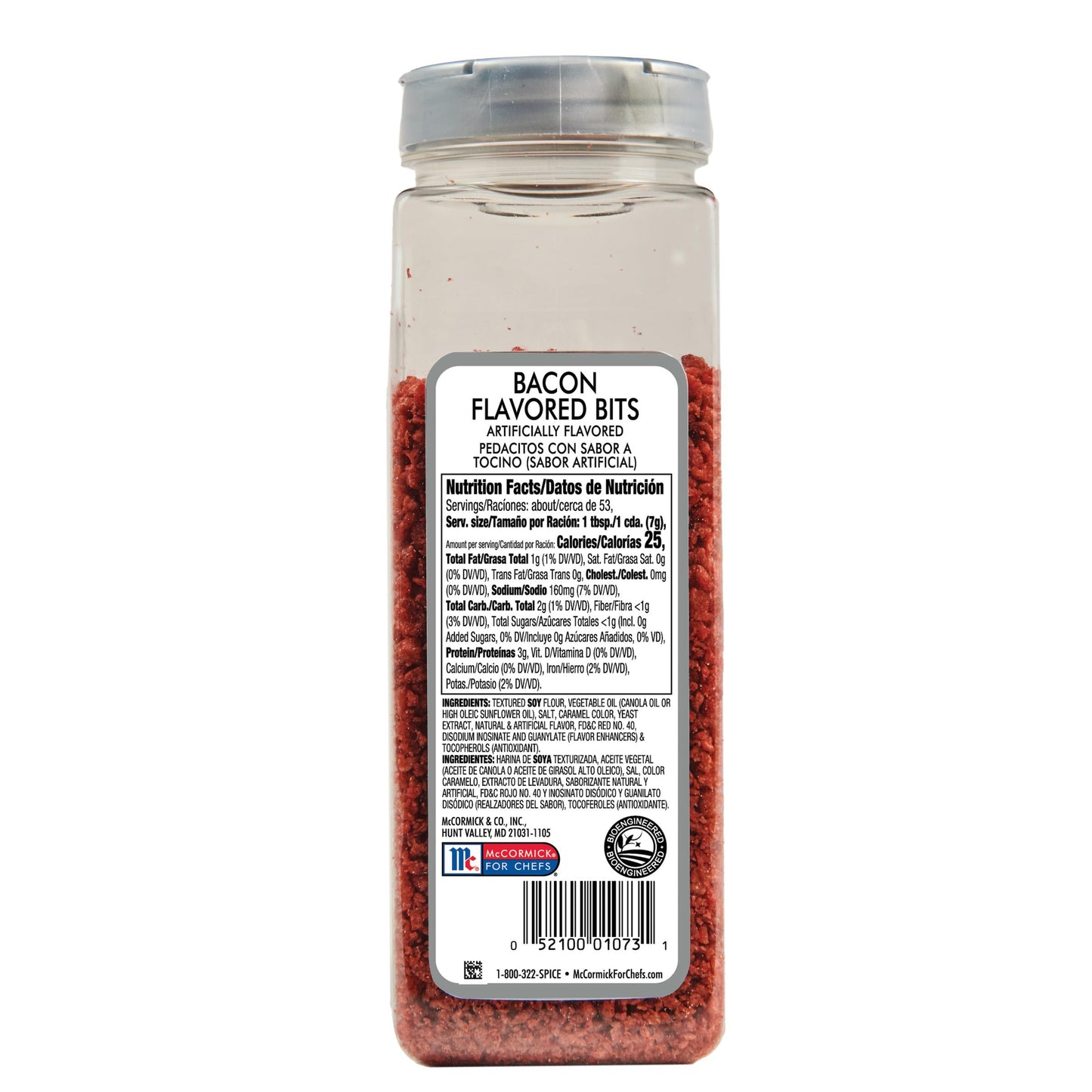 McCormick Culinary Bacon Flavored Bits, 13 oz, Red, Pack of 1