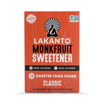 Lakanto - Monkfruit Sweetener - Classic - Case of 8 - 3.17 oz. (8x3.17 OZ)