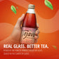 Tejava Raspberry Black Iced Tea  4 Pack  12oz Glass Bottles  Unsweetened  Non-GMO  Kosher  No Sugar or Sweeteners  No calories  No Preservatives  Brewed in Small Batches