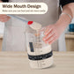 INOBYO Sourdough Starter Glass Jar, 34 oz Wide Mouth, Easy to Use Baking Supplies, Model SSJ-01
