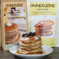 DivineKuizine Fluffy Pancake & Waffle Mix| No Artificial SweetenersPleas | Pancake mix just add milk| Easy to use waffle and pan