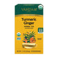 VAHDAM Organic Turmeric Ginger Herbal Tea Bags - Caffeine Free, Gluten Free, 18 Count, Eco-Friendly Individually Wrapped