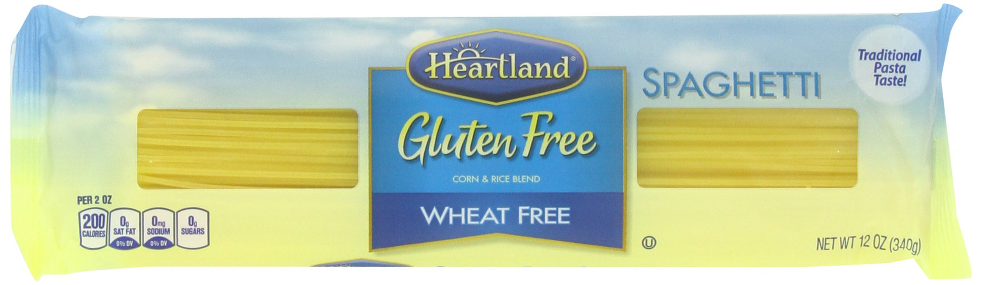 Heartland Gluten Free Spaghetti 12 oz. (Pack of 5)