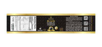 Homtiem Black Garlic 3.53Oz(100G), Whole Peeled Black Garlic, Natural Organic Sause Whole Black Garlic Cloves Fermenter For 90 D