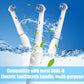 Replacement Toothbrush Heads For Oral-B, 4 Pack Replacement Heads Compatible With Oral B Braun Electric Toothbrush (4 Pack)