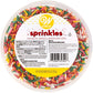 Jimmies Sprinkles 10.5Oz Tub-Rainbow