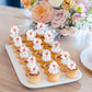 40 Pcs Edible Cherry Blossoms Cake Decorations Edible Cherry Blossoms Cupcake Toppers Wafer Paper Flowers Cake Toppers For Baby