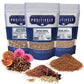 Organic Positively Tea Company Rooibos Tea Sampler, Loose Leaf, 4 Ounce, Pack of 3