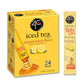 4C Powder Drink Mix Packets, Lemon Tea, 24 Count, Singles Stix On The Go, Refreshing Sugar Free Water Flavorings (Lemon Tea, 24 Count (Pack Of 6))