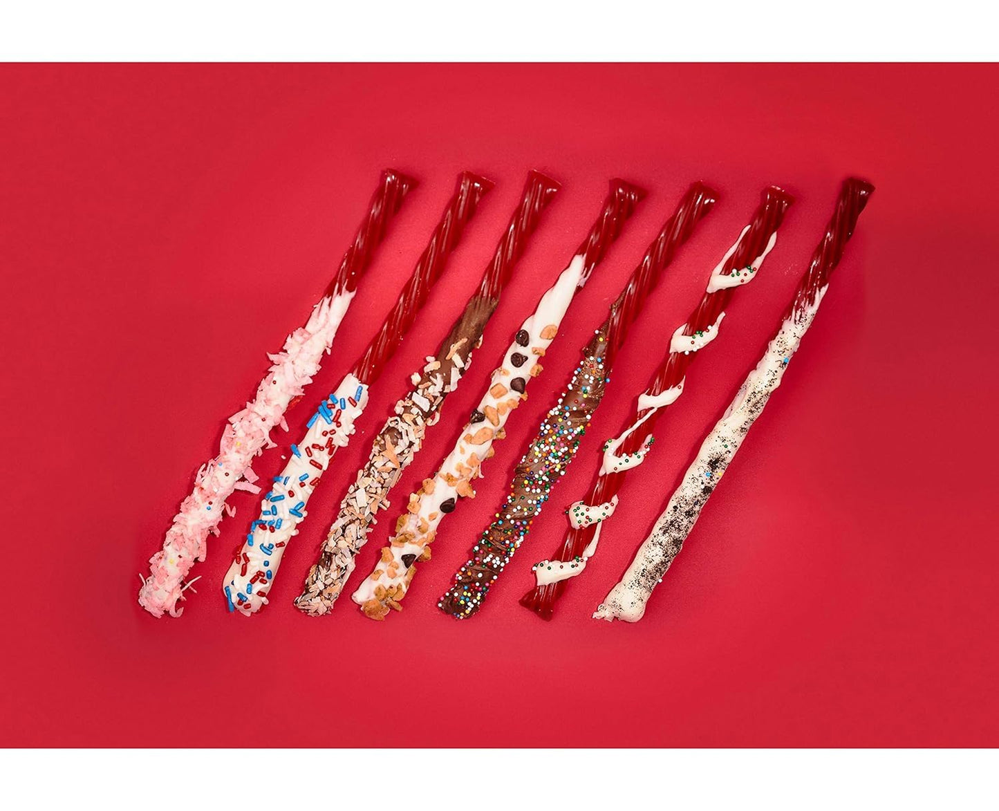 Twizz Zero Sugar Twists Strawberry Candy Bags (Strawberry, 5 Ounce (Pack Of 2))