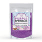 Unpretentious Purple Sprinkles, Colorful Edible Decorations, 1.5 lb, Purple