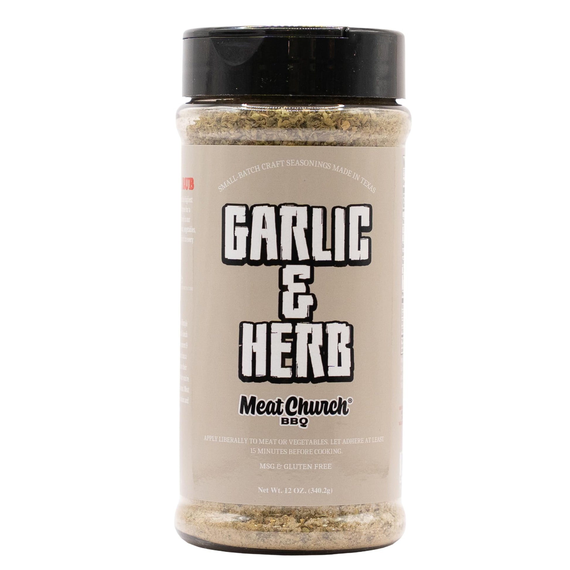 Meat Church Garlic & Herb Seasoning 12OZ