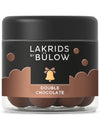 LAKRIDS BY BLOW - Double Chocolate - 4.4 oz - Chocolate Coated Gourmet Licorice with Crunchy Cocoa Nibs