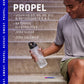 Propel Electrolyte Enhanced Water Drink Mix, Kiwi Strawberry, Zero Calorie & Sugar, 30 Packets, 2.5g each