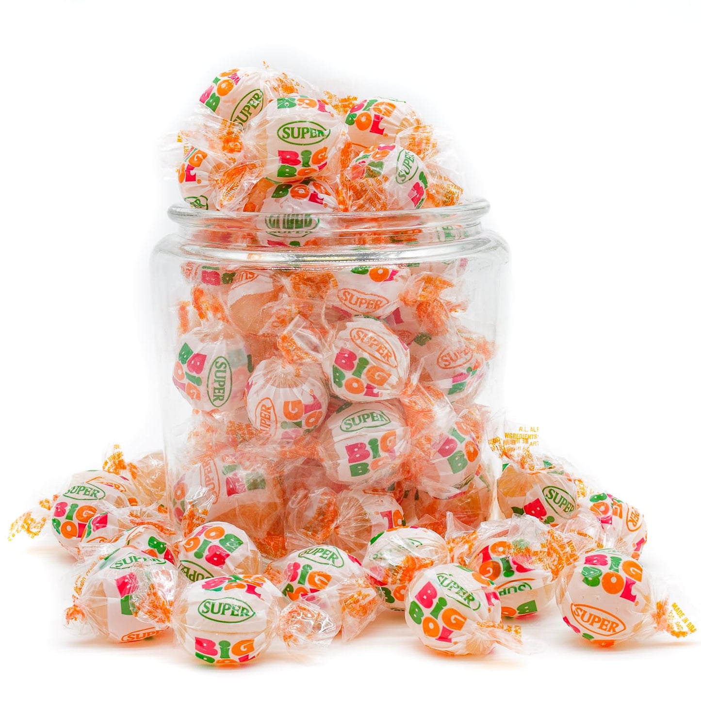 Bubble Candy Gum 14 Oz – Super Size, Bulk Bag, Fruit Flavored, Nostalgic Gum, Individually Wrapped, Dual Taste & Texture (31 Pieces)