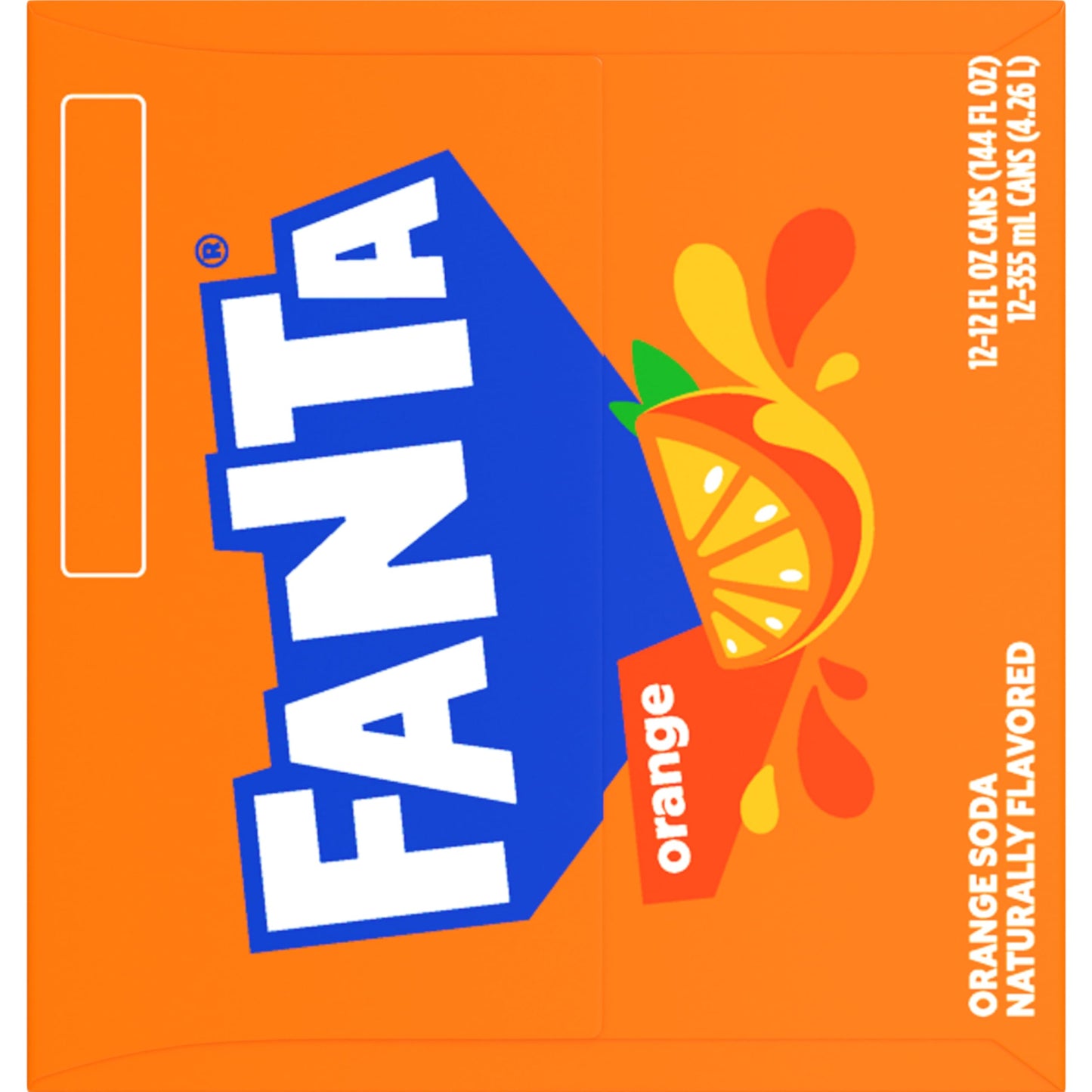 Fanta Orange  12 fl oz  12 Pack