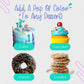 Sugarmelicious Baseball Sprinkles For Decorating Birthday Cakes, Cupcakes, Cookies & Desserts, Gluten-Free (Baseball Bats & Ball