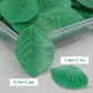 92Pcs Edible Leaves Edible Green Cake Cupcake Toppers Edible Wafer Paper Leaf Cake Decoration For Hawaii Aloha Summer Theme Wedd