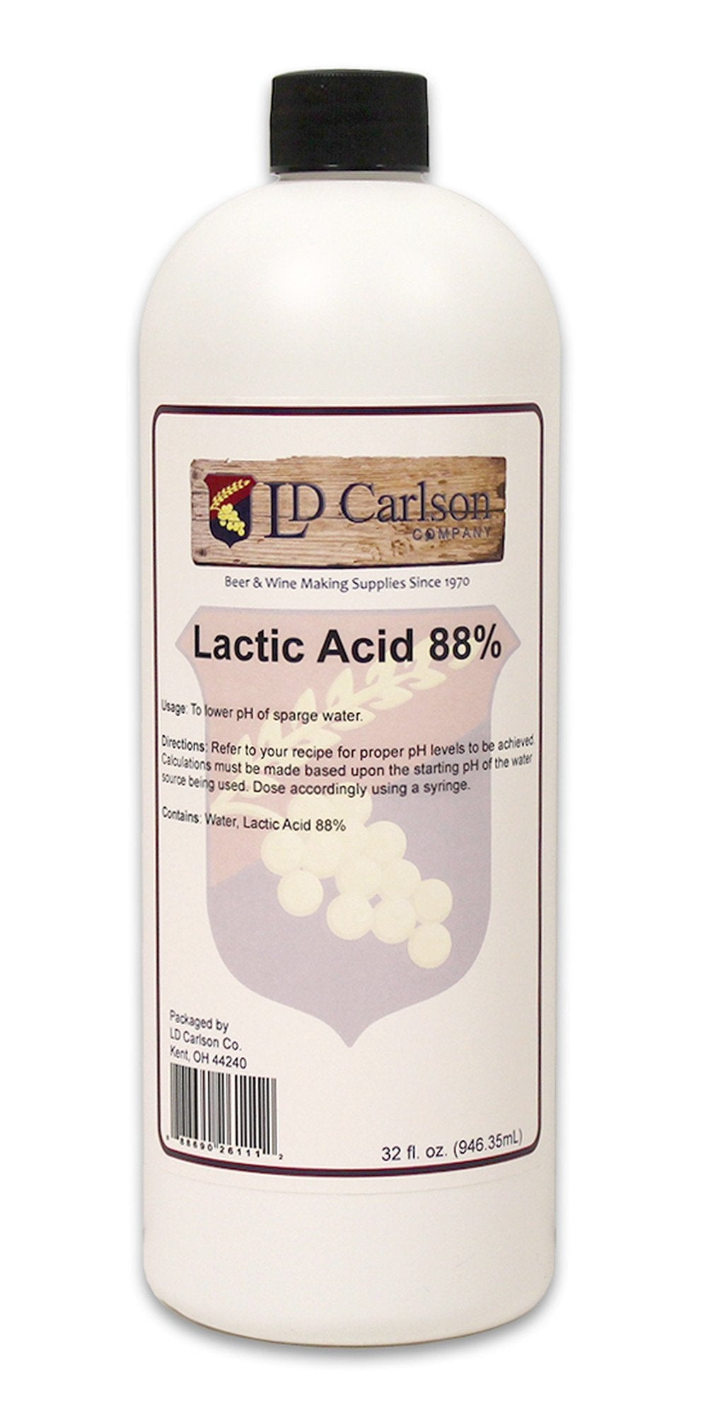 Beverage-Inspired And Malt Drink Making Lactic Acid 88% 32Oz