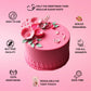 Confect Fondant For Cakes Old Rose Pink Fondant Chefs Choice For Cake Decorating 8.8 Oz